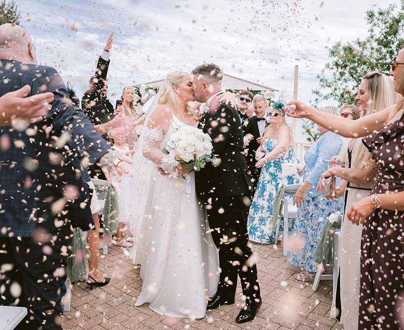 Professional wedding photography.