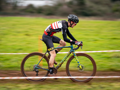 Cyclo-Cross League Racing 2020 at the VeloPark, Paignton, Devon.